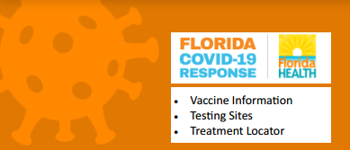 Florida COVID-19 Response: Vaccine Information, Testing Sites, Treatment Locator | Florida Health