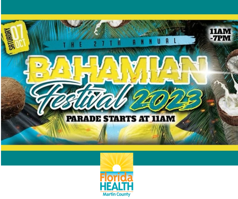 The 27th Annual Bahamian Festival 2023. Parade starts are 11 am. Saturday, October 7 from 11 am – 7 pm.