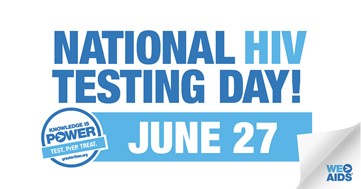 National HIV Testing Day! June 27