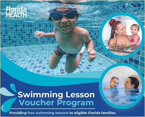 Florida Health: Swimming Lesson Voucher Program – Providing free swimming lessons to eligible Florida families.