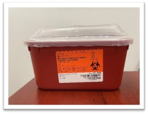 1 gallon sharps container