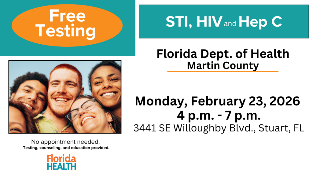 HIV test Feb 23 2026 Stuart