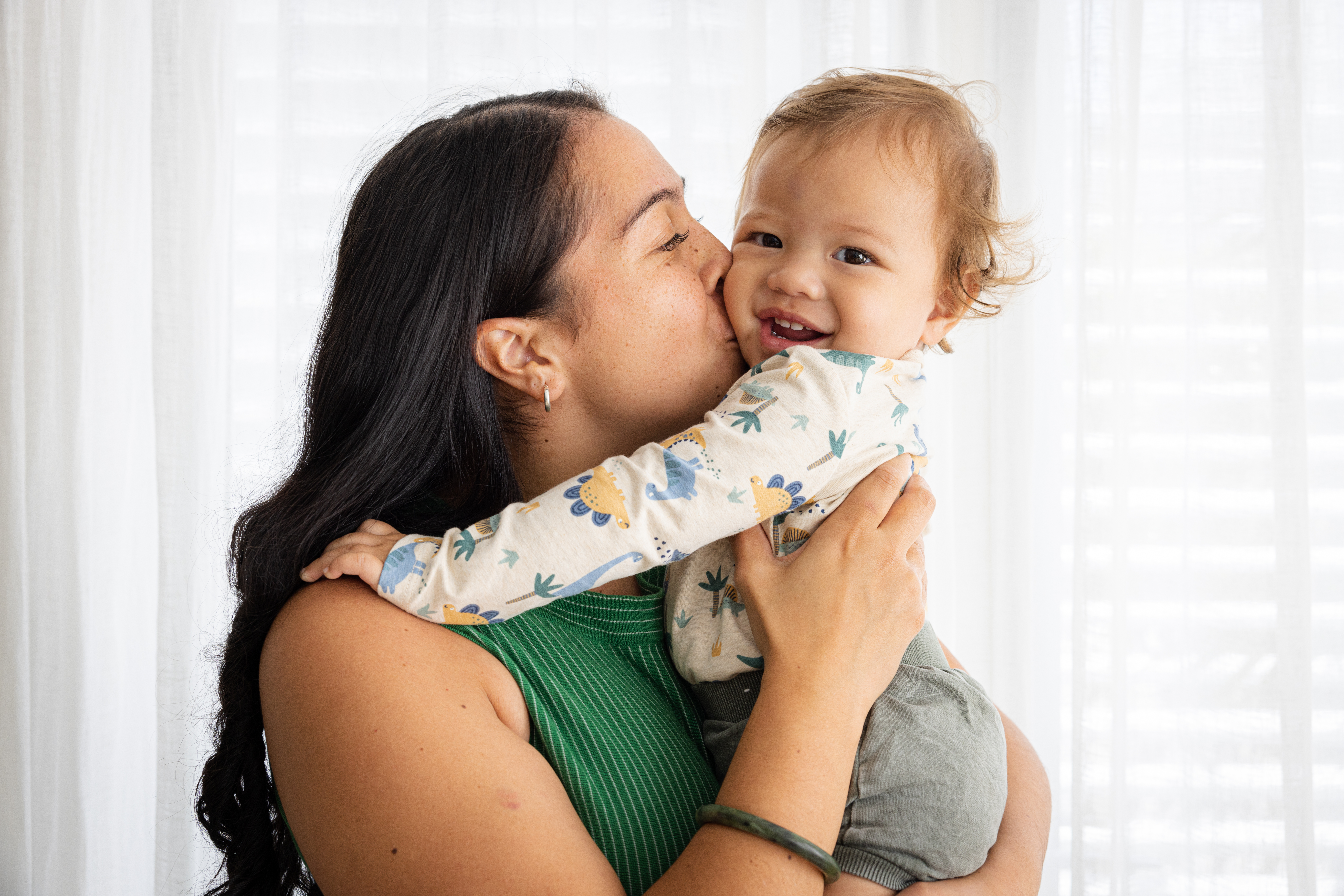 Mom with infant